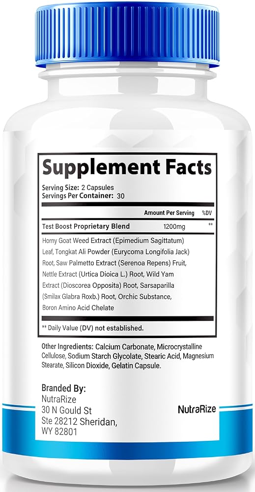 NutraRize BioEnhance Pills Male Supplement - 180 Capsules - image 2