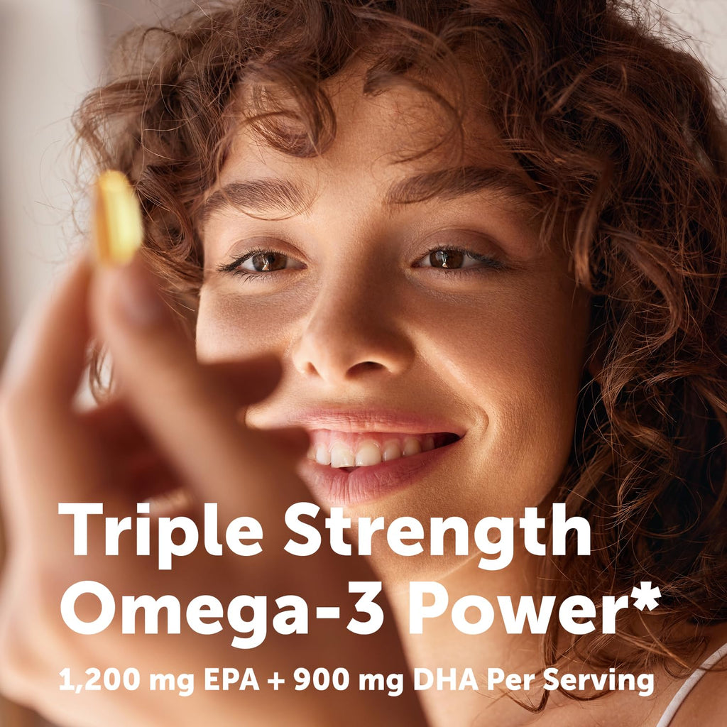 Micro Ingredients Triple Strength Omega-3 Fish Oil 4,200 mg - 240 Softgels - image 6