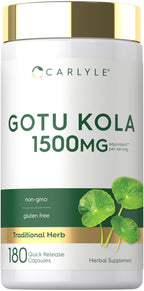 Carlyle Gotu Kola Supplement - 180 Capsules