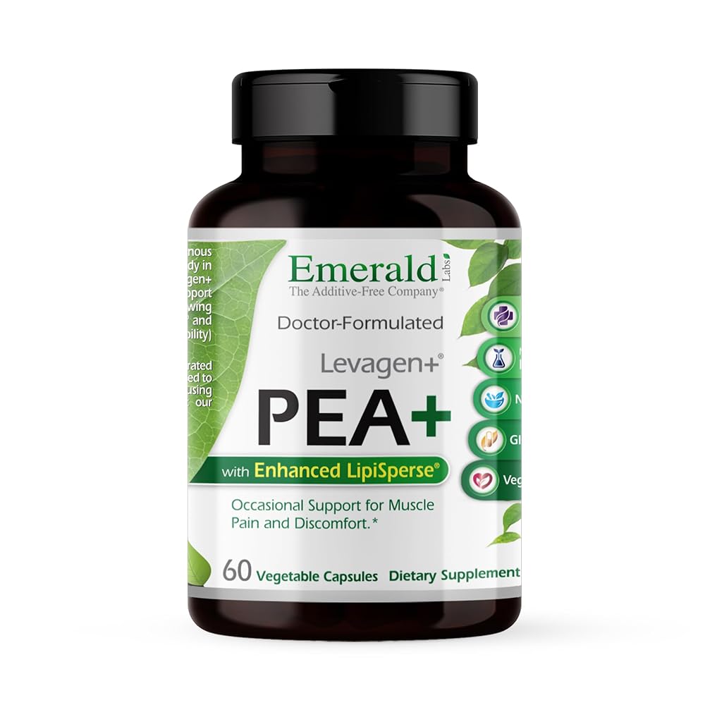 EMERALD LABS Pea Plus Joint Support - 60 Vegetable Capsules