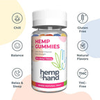Hemp & Hand Hemp Gummies 750mg Extra Strength - 30 Count - image 3