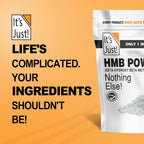 It's Just! HMB Powder Beta-Hydroxy Beta-Methylbutyrate - 250g - image 8