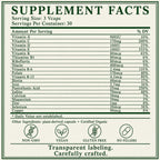Green Organic Supplements Green Power Multivitamin - 90 Vegetarian Capsules - image 3