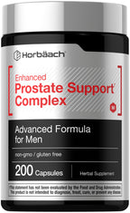 Horbäach Prostate Support Complex Herbal Supplement - 200 Capsules