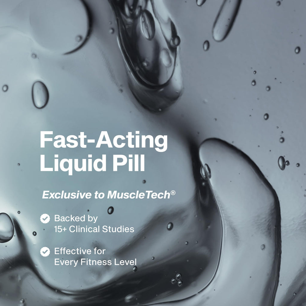 MuscleTech HMB Supplements 1000mg, Clear Muscle (Liquid Softgels)