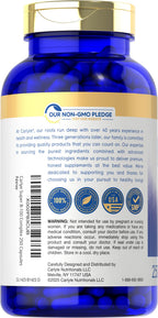 Carlyle B-100 Complex Vitamin B - 250 Vegetarian Capsules - image 3