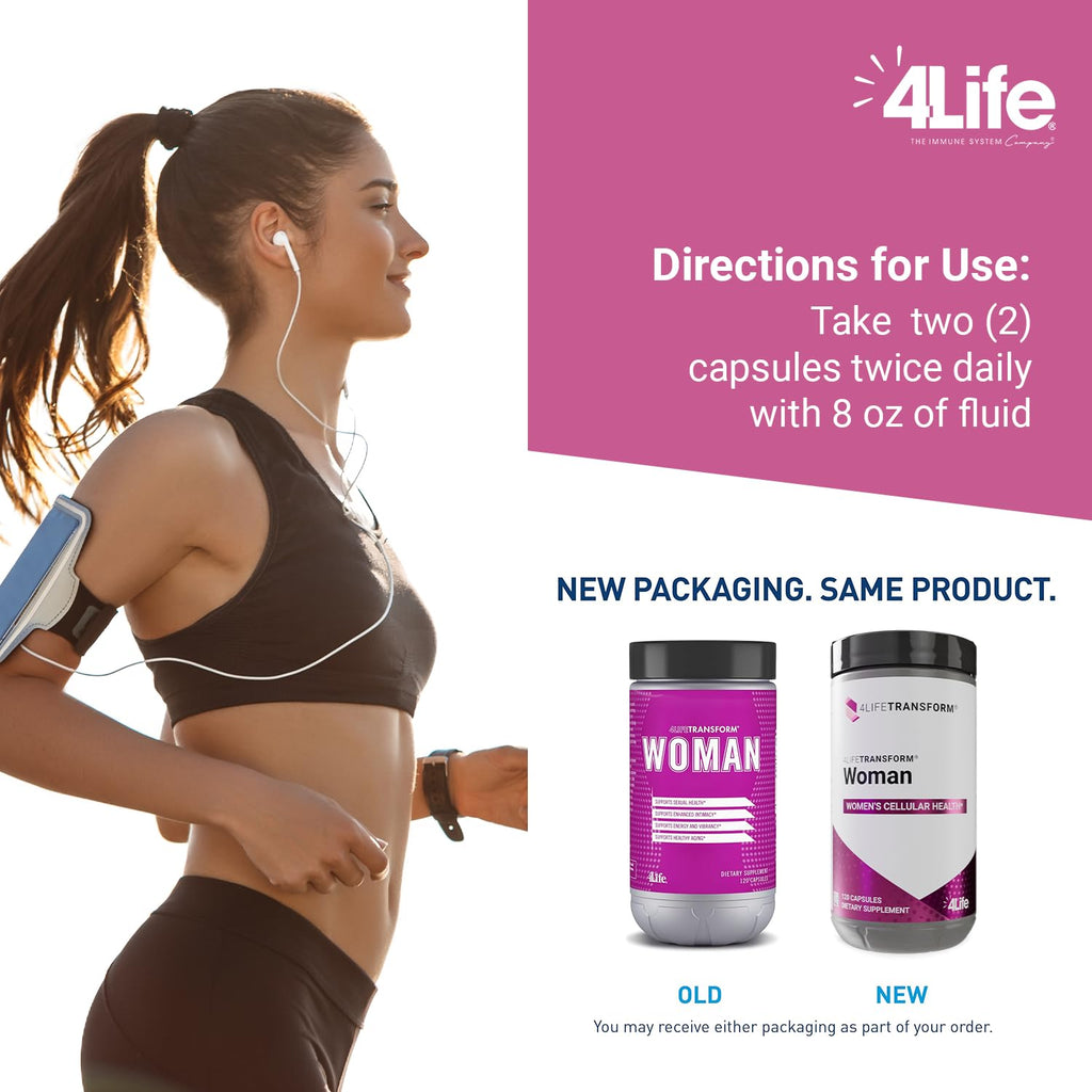 4Life Transform Woman Wellness Support - 120 Capsules - image 5