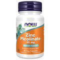 NOW Zinc Picolinate 50 mg Immune Support - 30 Vegetarian Capsules