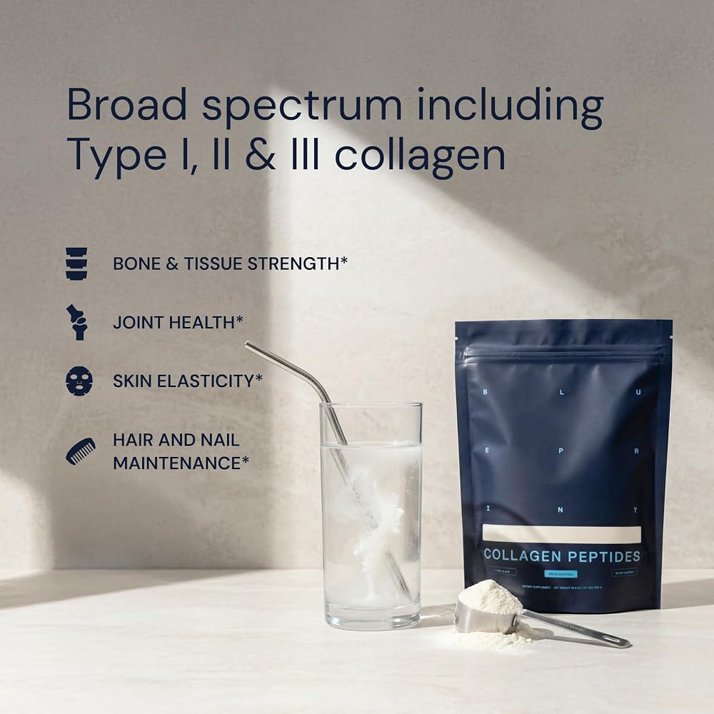 Blueprint Bryan Johnson Hydrolyzed Collagen Peptides Powder - 30 Servings - image 5
