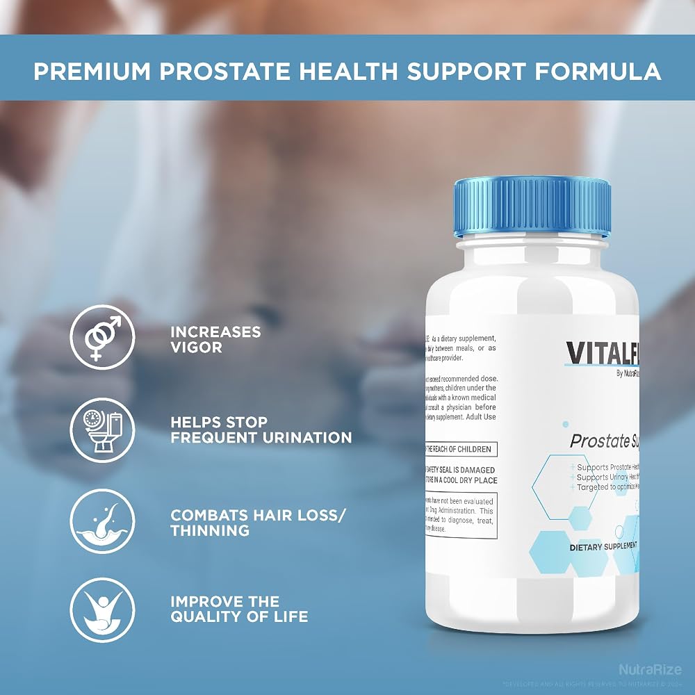 NutraRize Advanced Prostate Support Formula - 60 Capsules - image 7