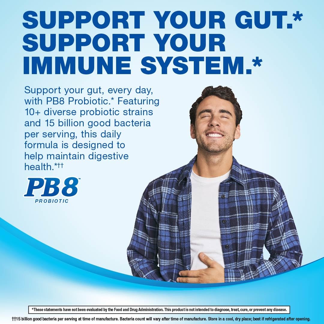 PB8 Probiotic 15 Billion CFU - 60 Capsules - image 7