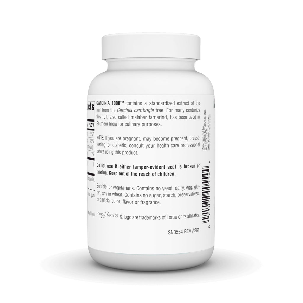 Source Naturals Garcinia Cambogia Extract 1000 MG - 90 Tablets - image 3