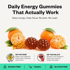 SuperMush Daily Energy Gummies - Lion's Mane & Cordyceps