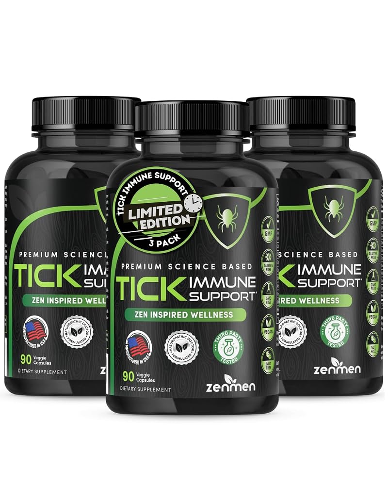 Zenmen Daily Tick Guard Immune Support Supplement - Japanese Knotweed