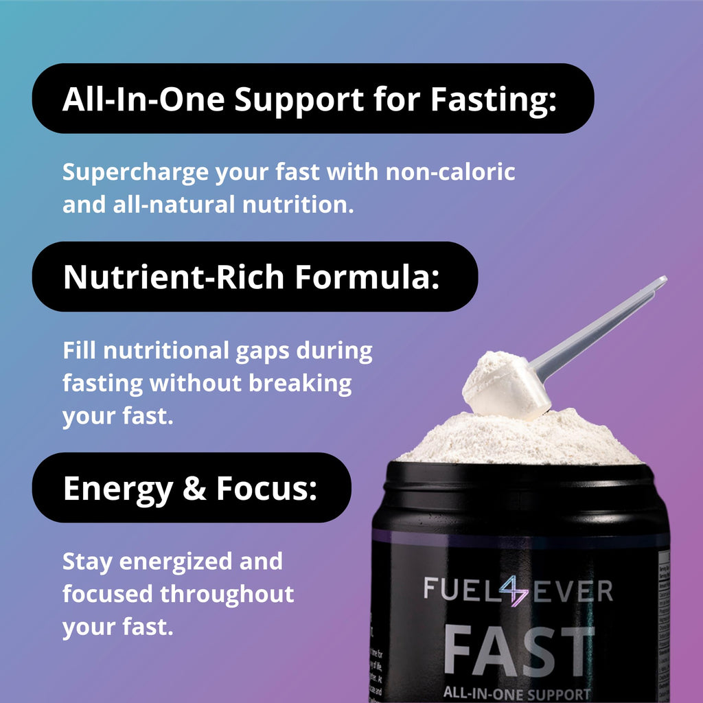 Fuel 4 Ever FAST Fasting Electrolyte Powder Watermelon - 30 Servings - image 4