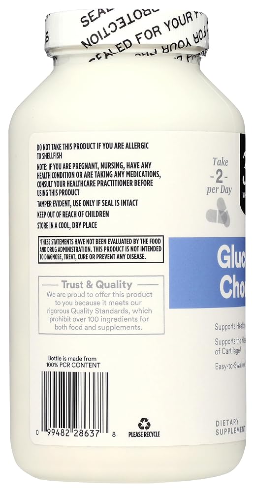 365 by Whole Foods Market Glucosamine Chondroitin - 240 Capsules - image 4