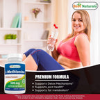 Best Naturals L-Methionine 500 mg - 120 Vegetarian Capsules - image 4