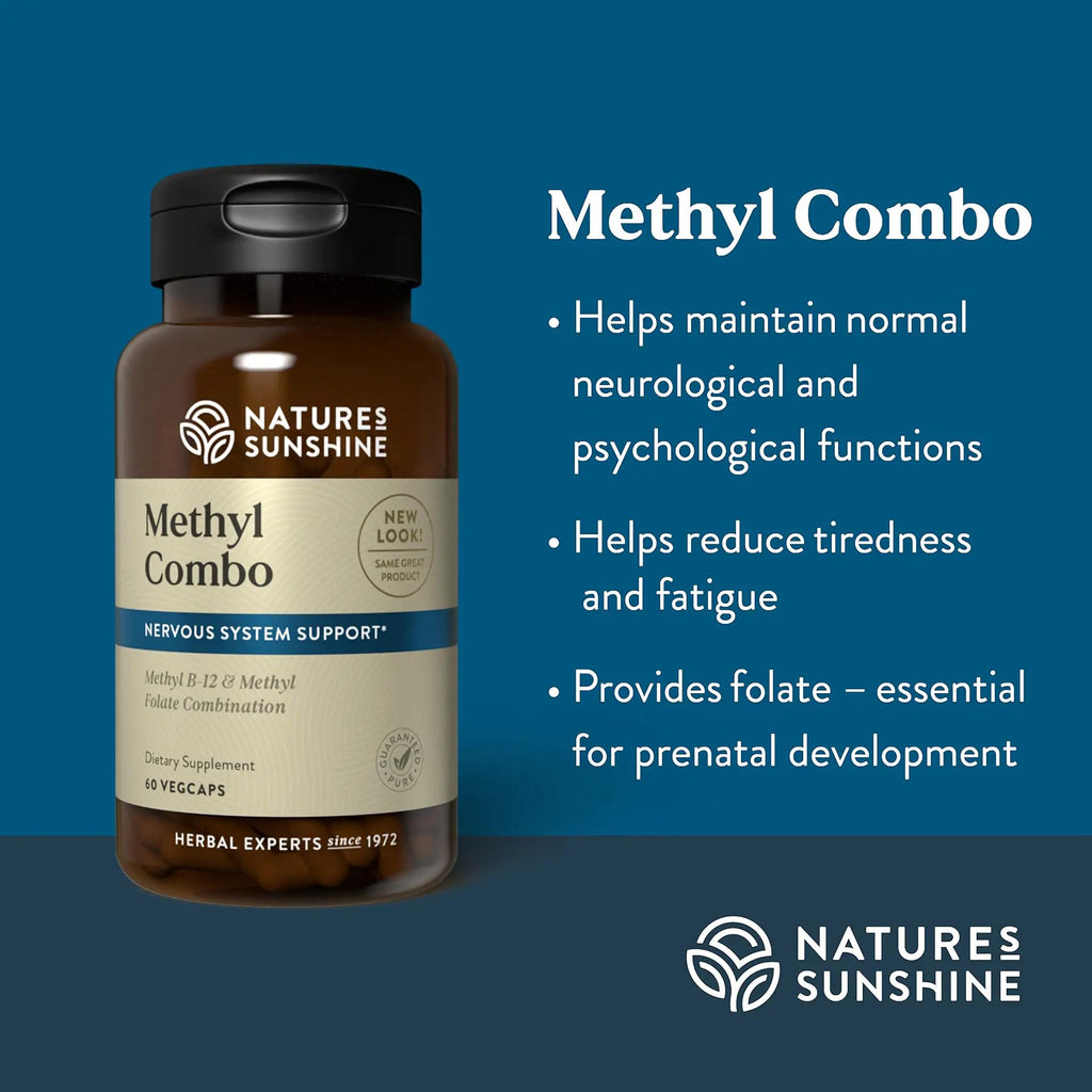 Nature's Sunshine Methyl Combo - 60 Capsules - image 2