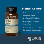Nature's Sunshine Methyl Combo - 60 Capsules - image 2