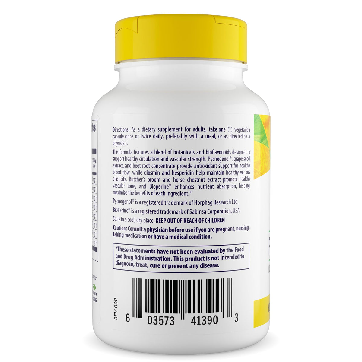 Healthy Origins Pycnogenol Circulation Complex - 60 Capsules - image 3