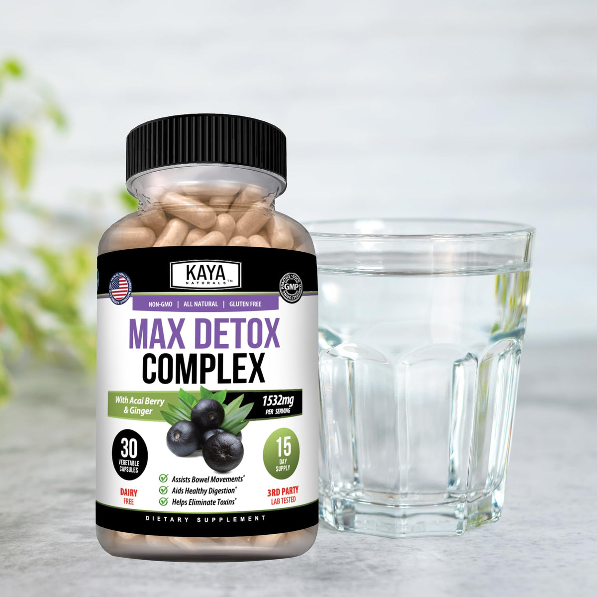 Kaya Naturals - Max Detox - 100% Natural
