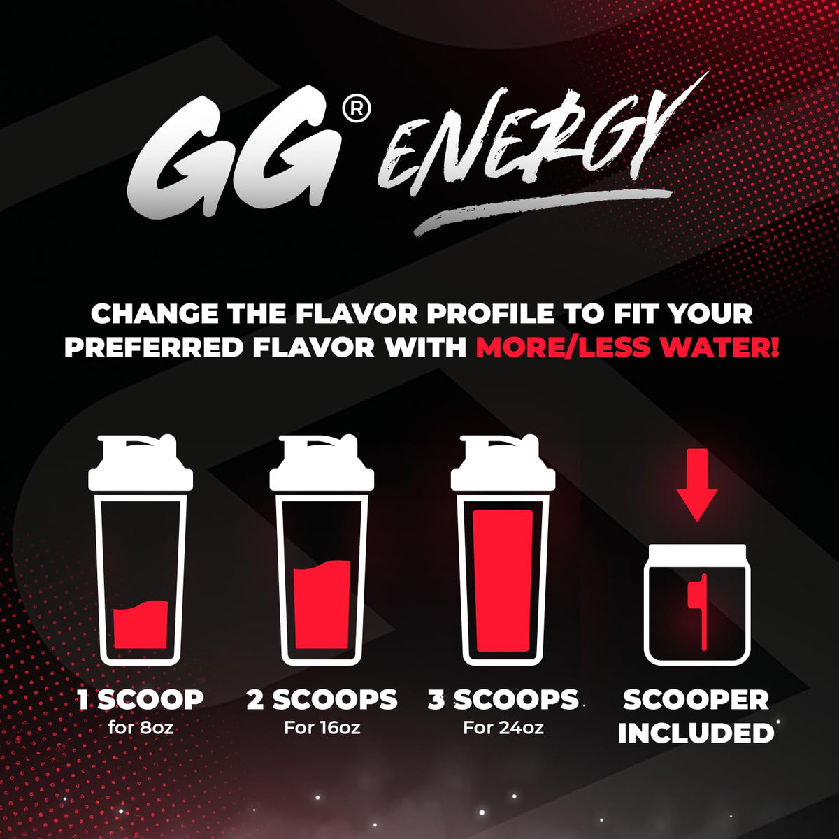 Gamer Supps GG Energy Dragonfruit Punch - 100 Servings - image 5
