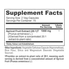 NusaPure Apricot Extract 1000mg Vegan - 150 Vegetarian Capsules - image 4