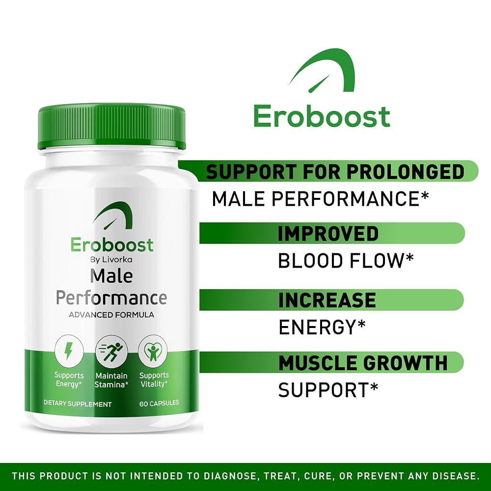 LIVORKA EroBoost Capsules Supplement for Men - 180 Capsules - image 3
