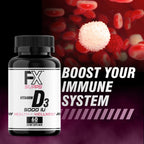 FXSUPPS Vitamin D3 5000 IU Bone & Heart Health - 60 Softgels - image 3