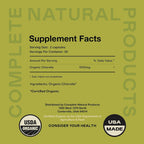 Complete Natural Products Organic Chlorella 500mg - 100 Capsules - image 6
