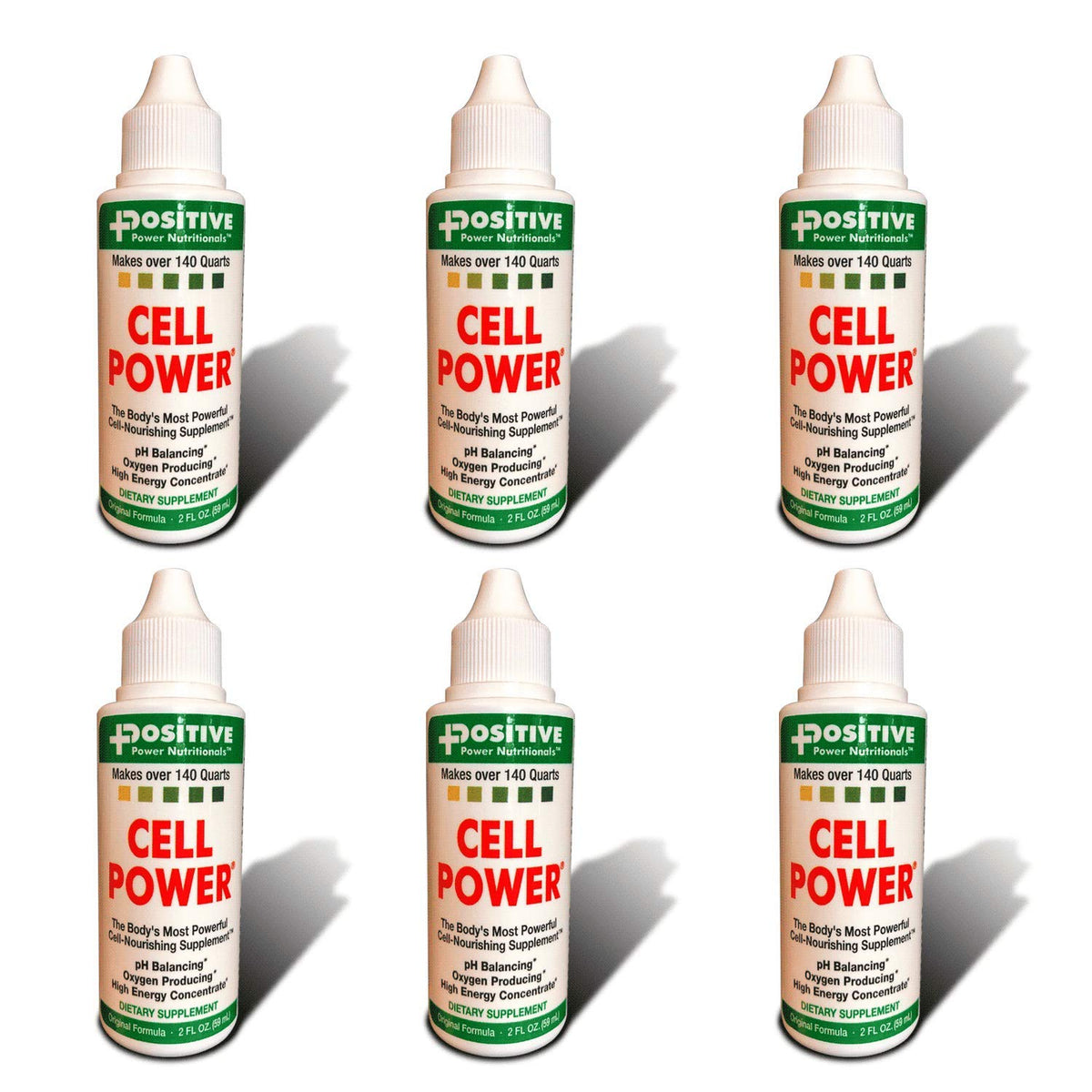 Positive Power Nutritionals Cell Power Liquid Concentrate - 6 Pack