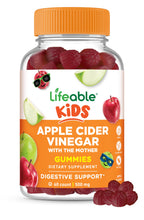 Lifeable Kids Apple Cider Vinegar Gummies with Mother - 60 Count