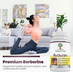 Simply Natures Pure Premium Berberine HCl 500mg - 120 Capsules