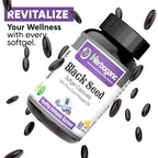 HERBOGANIC Cold Pressed Black Seed Oil Softgels - 90 Softgels - image 6