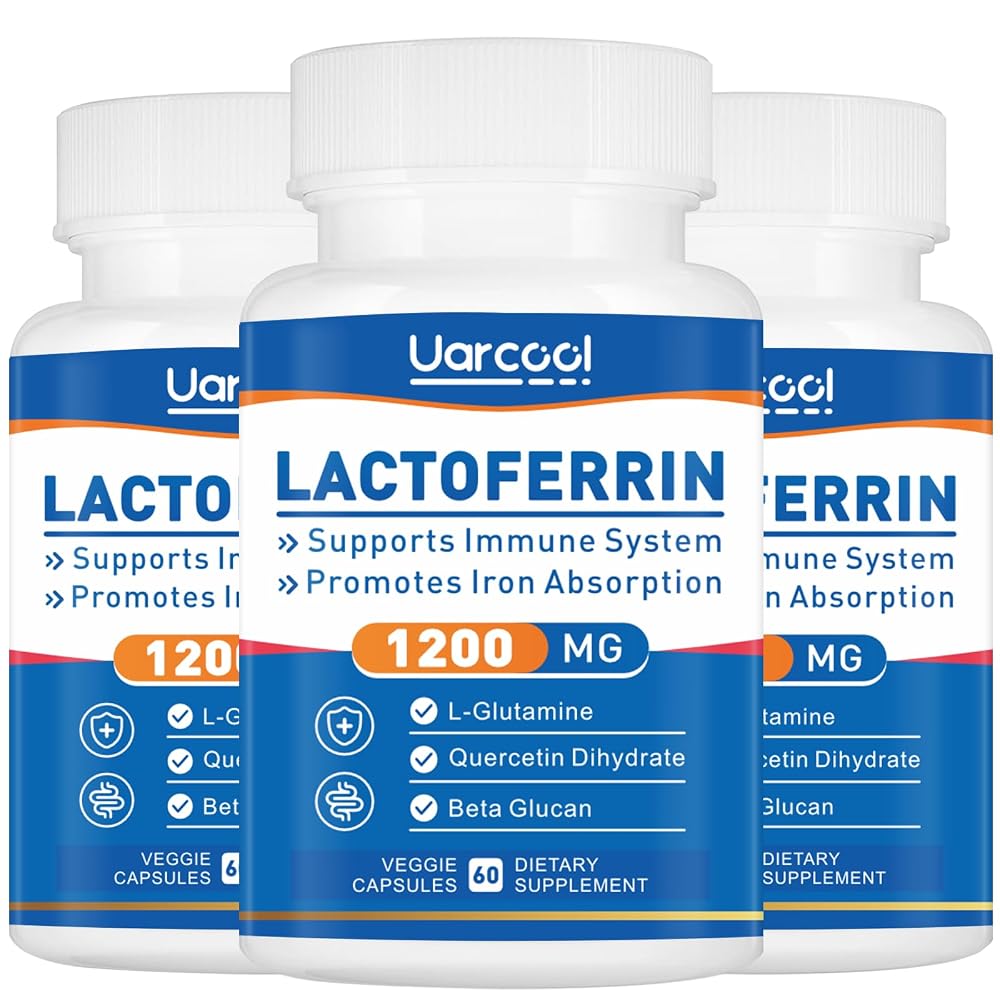 Uarcool Lactoferrin 1200mg Immune Support - 60 Softgels