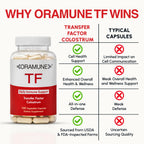 Oramune Support Supplement with Transfer Factor and Pure Colostrum