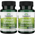 Swanson Shilajit Extract 400 mg - 120 Vegetarian Capsules