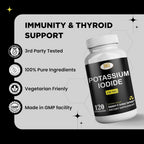 HEALTH LFE Potassium Iodide 130 mg Tablets - 120 Count - image 10