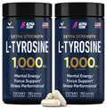 Alpha Flow L-Tyrosine 1000mg Vegan Capsules - 300 Count