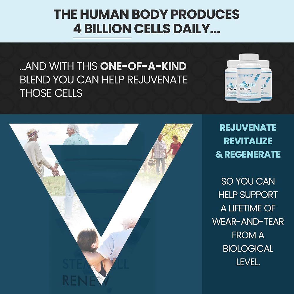 Vitality Now Stem Cell Renew Supplement - 60 Capsules - image 6