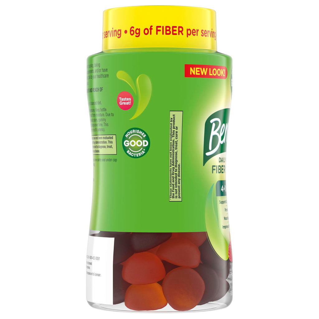 Benefiber Prebiotic Fiber Supplement Gummies