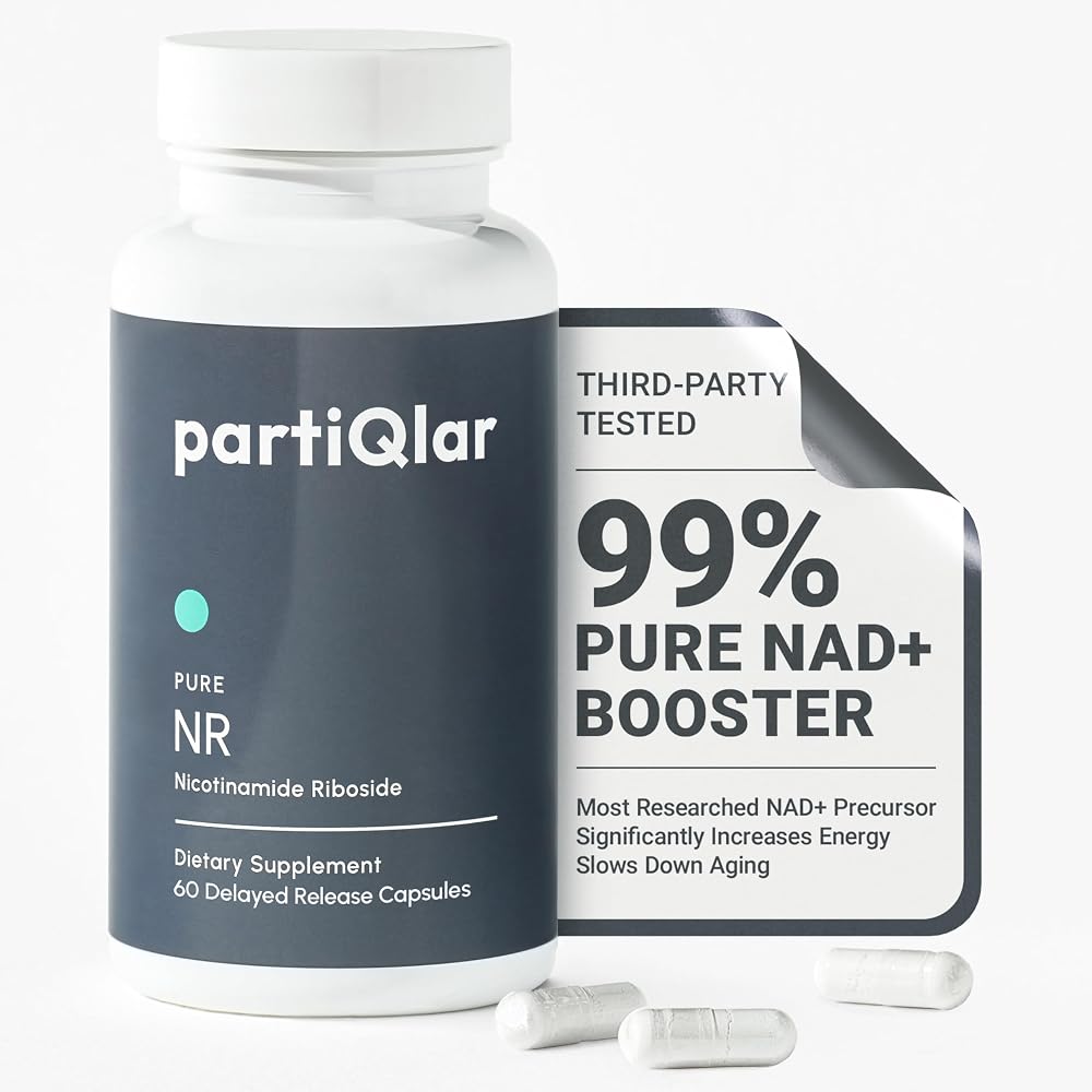 partiQlar NR Nicotinamide Riboside NAD+ Booster - 60 Capsules