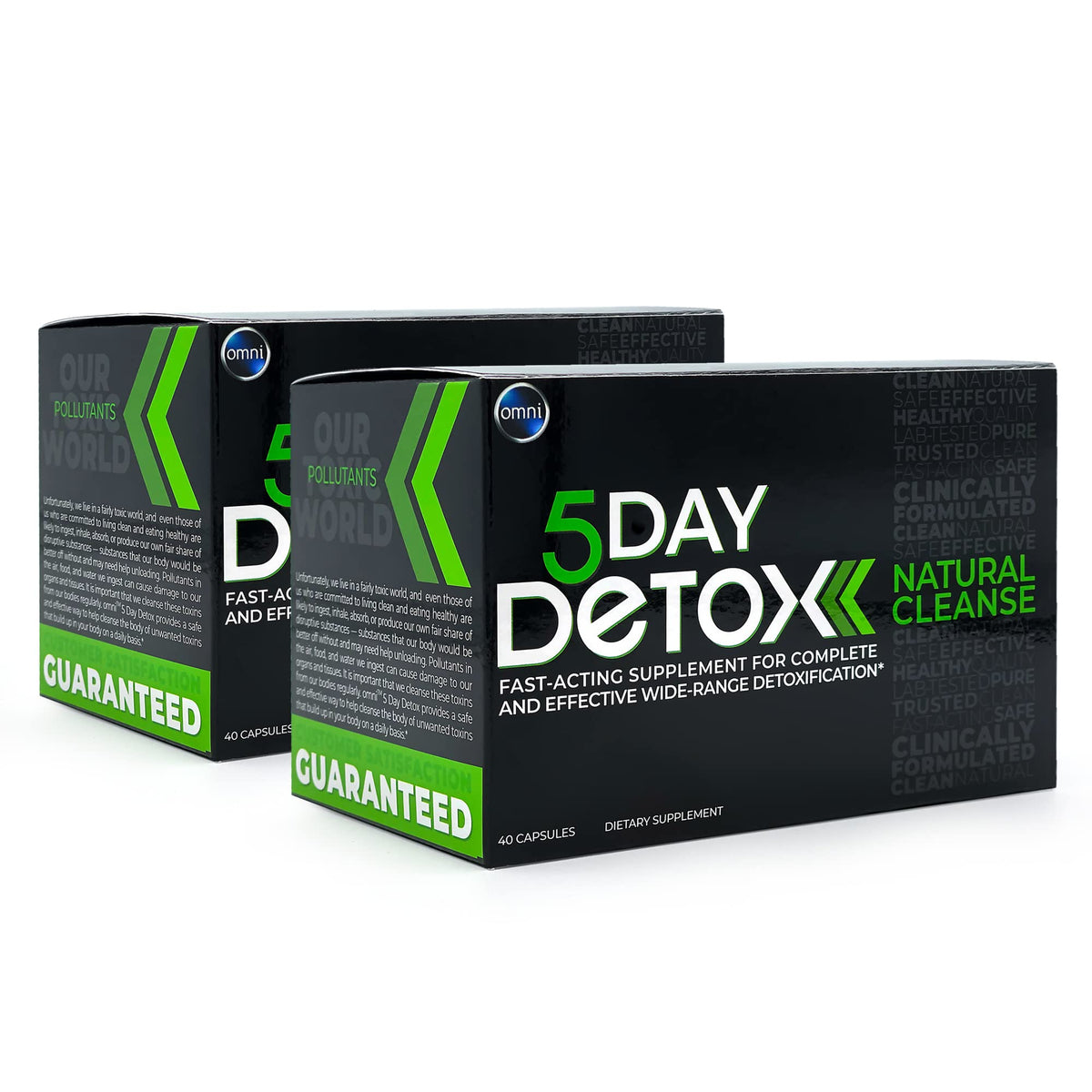 Wellgenix Omni 5 Day Detox Cleanse - Premium Natural Body Detox