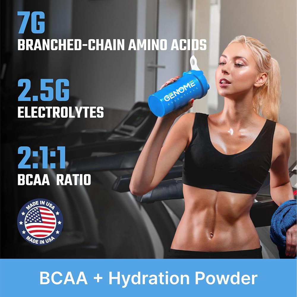 GENOME ESSENTIALS BCAA Powder + Electrolytes