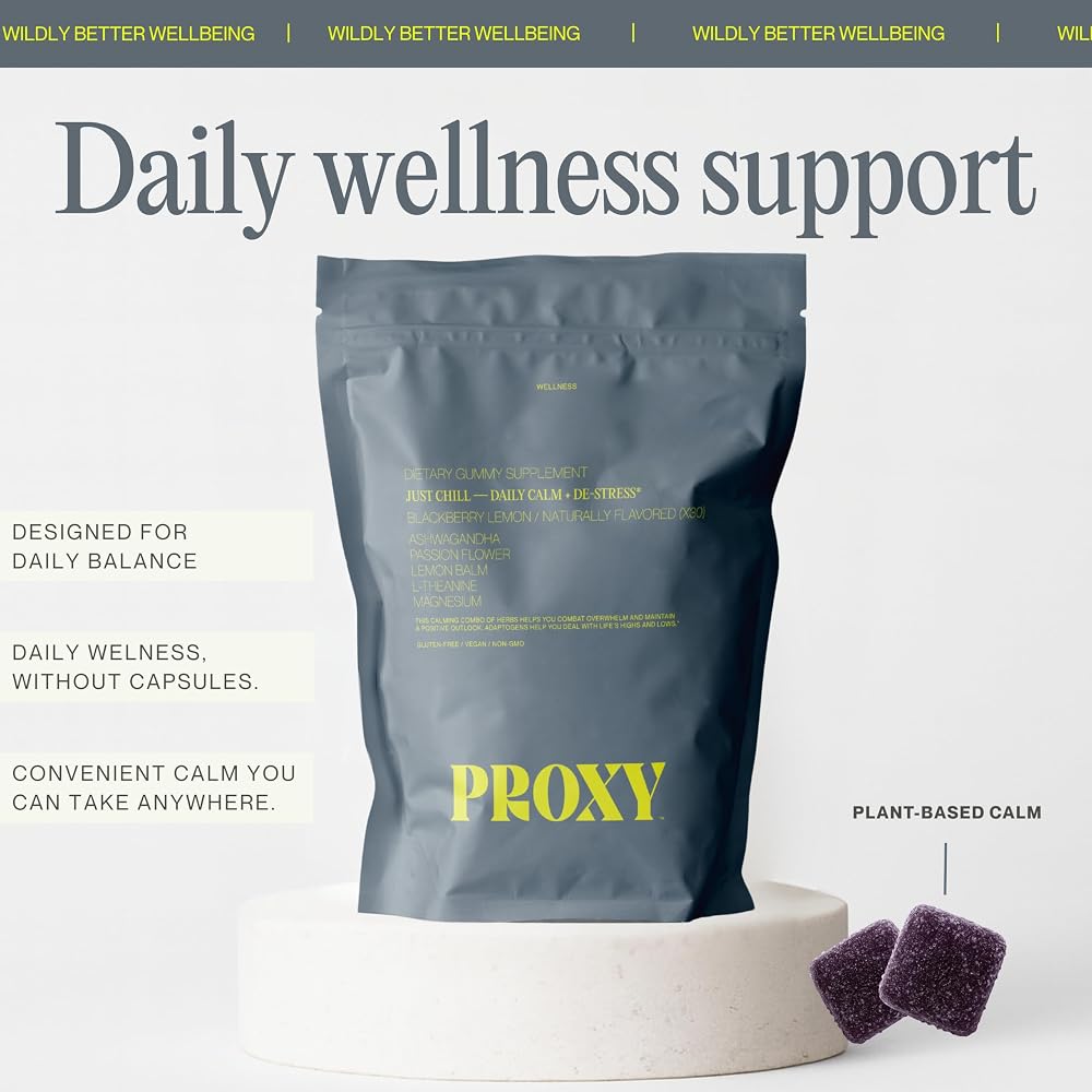 PROXY Just Chill Calm Gummies with Ashwagandha & Magnesium - 30 Count - image 3