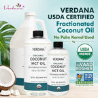 Verdana USDA Organic Coconut MCT Oil - 16 Fl Oz - image 2