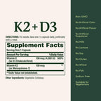 Nature's Bounty Vitamin D3 K2 Supplement