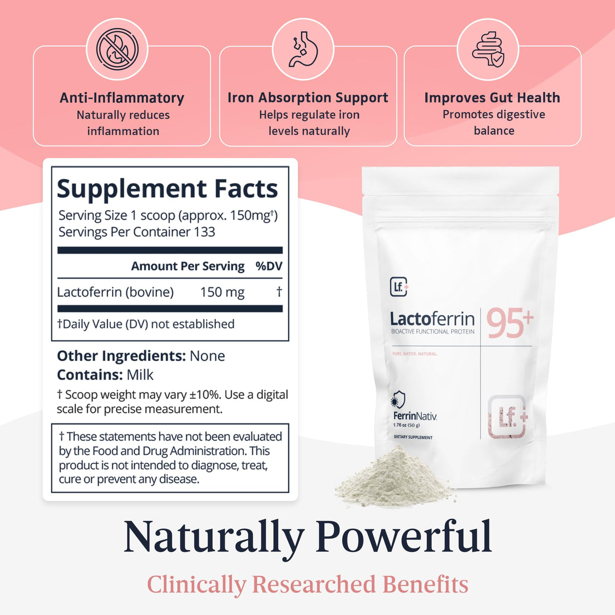 Lactoferrin 95+ Powder