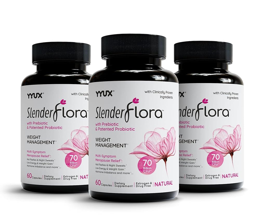 YYUX SlenderFlora - Menopause Probiotic Supplement