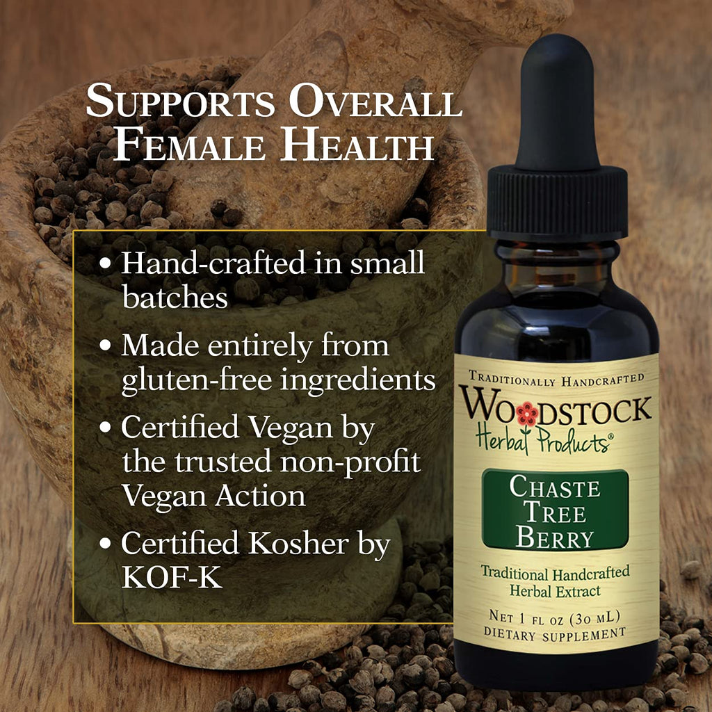 Woodstock Herbal Products Chaste Tree Berry - 1 Ounce - image 3